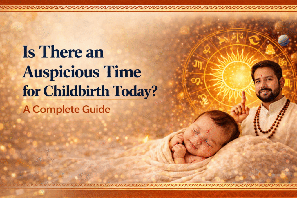 Auspicious time for childbirth today