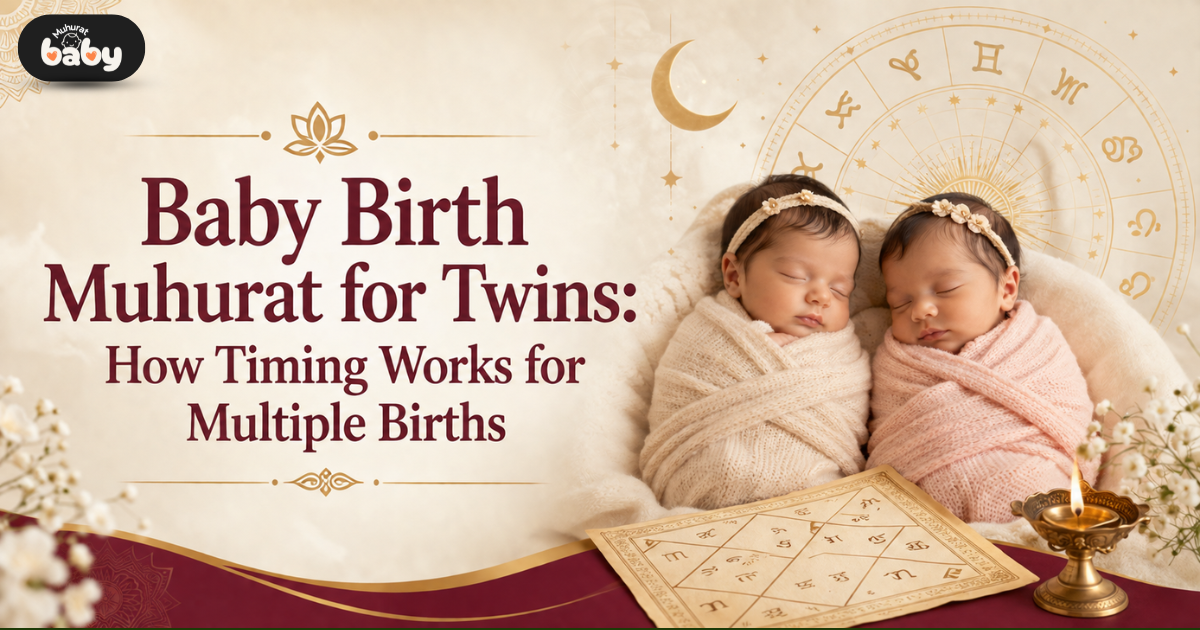 Baby Birth Muhurat Twins